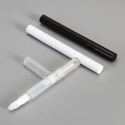 high quality OEM&ODM  empty lip gloss pen tube packaging with brush