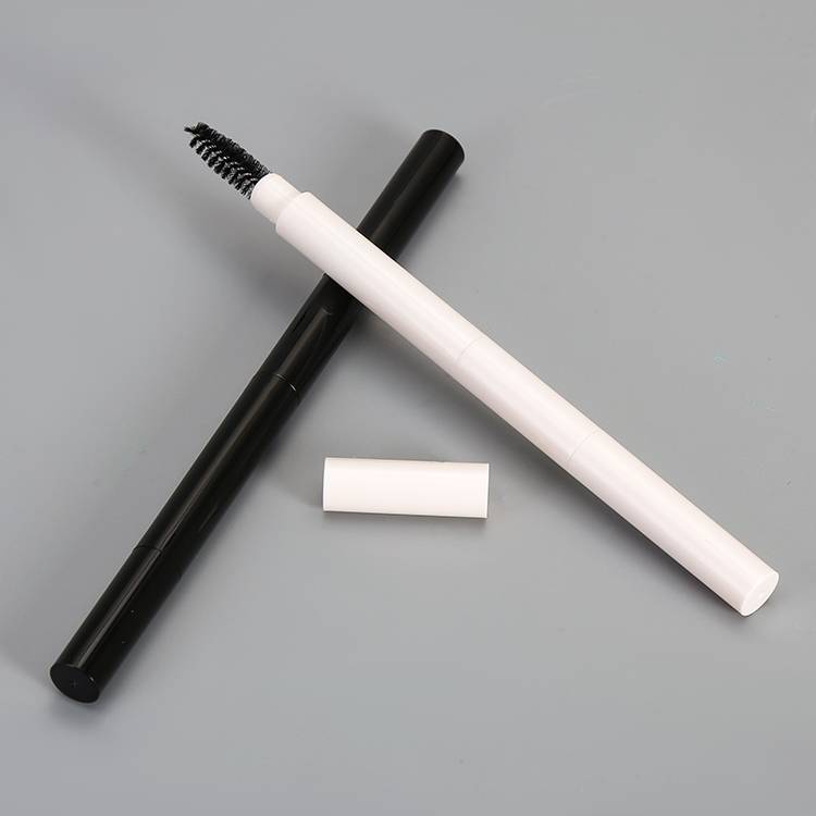 Multifunction 3 in 1 a eyebrow pencil a eyebrow powder and a brush ABS eyebrow pencil packaging