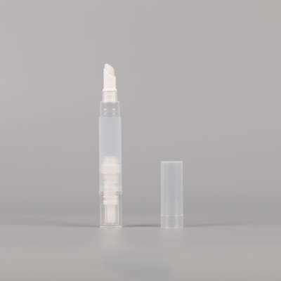 4ml Plastic high quality empty lip gloss tube with brush